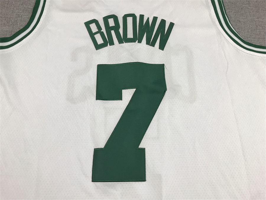 Celtics #7 White Jersey