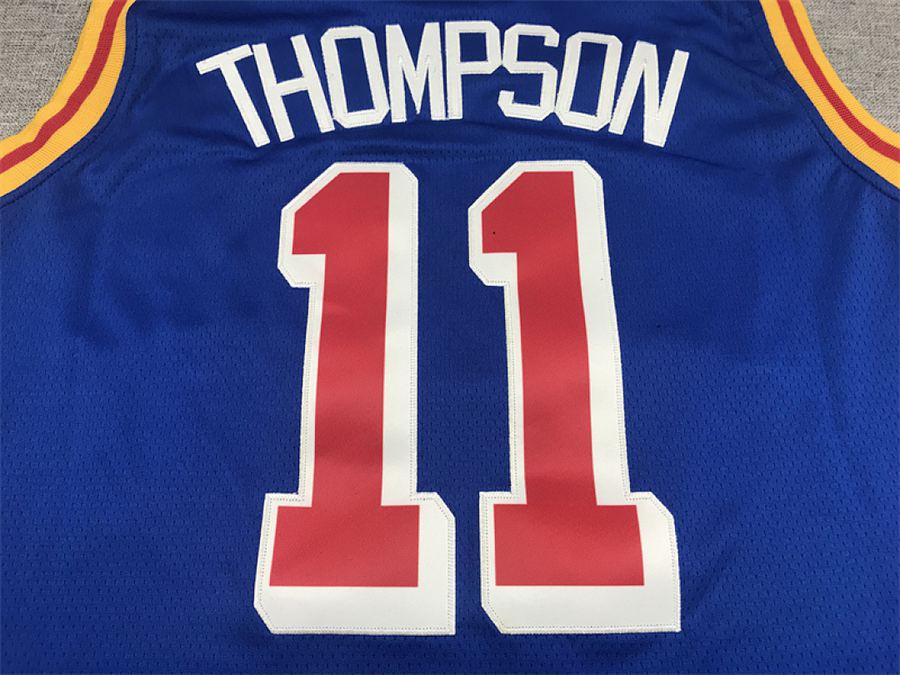 Warriors #11 Blue 75th Anniversary Jersey