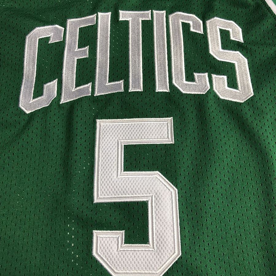 Celtics #5 Kevin Garnett Embroidered Jersey S-XXL