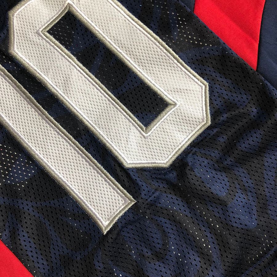 Kobe Bryant Blue Embroidered Jersey