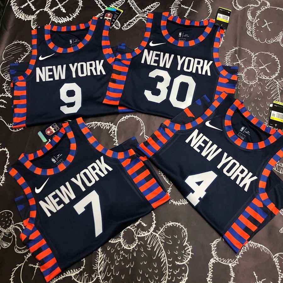 Knicks Heat Pressed Jersey