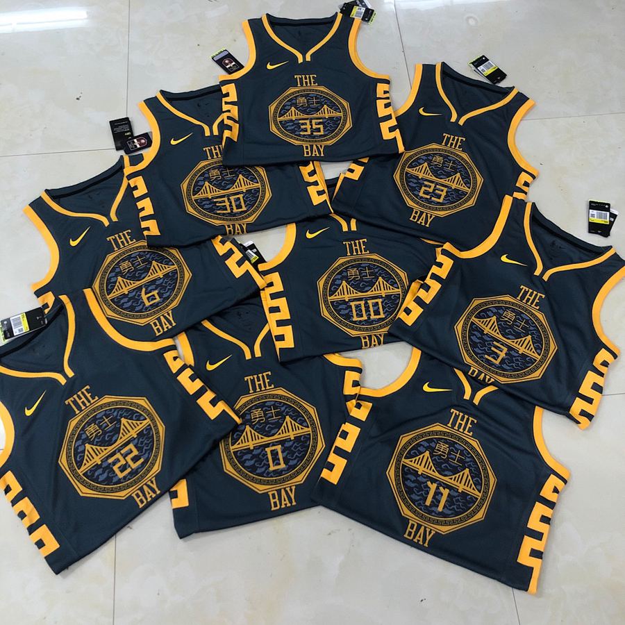 Warriors Heat Pressed Jersey