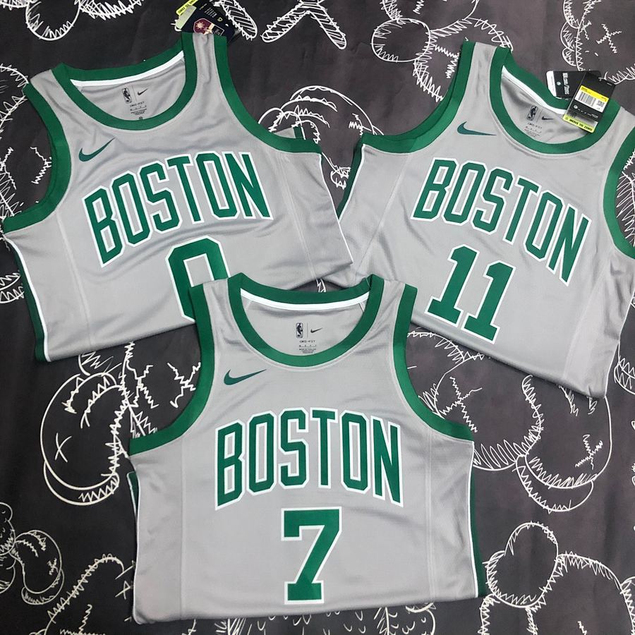 Celtics Heat Pressed Jersey