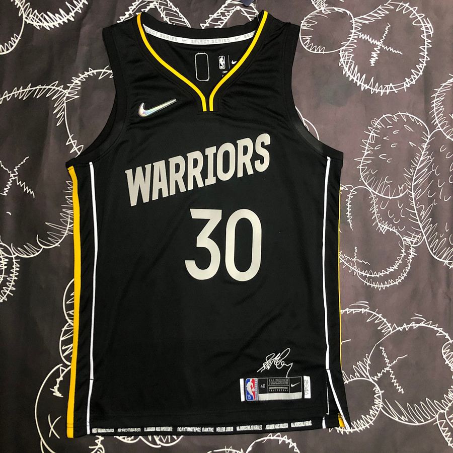 Stephen Curry #30 Heat Pressed Jersey
