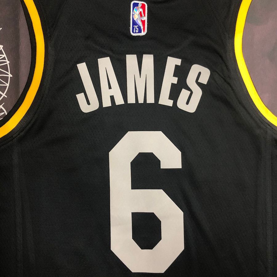 LeBron James #6 Heat Pressed Jersey
