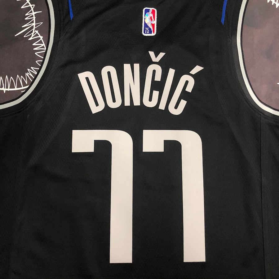Luka Doncic #77 Heat Pressed Jersey