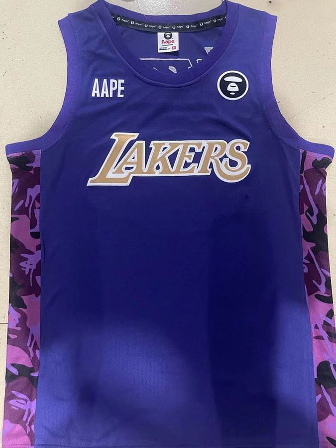 Lakers Purple Jersey