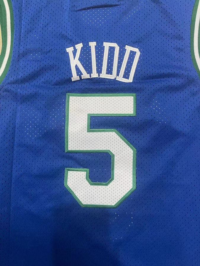 Mavericks #5 Jason Kidd Retro Jersey