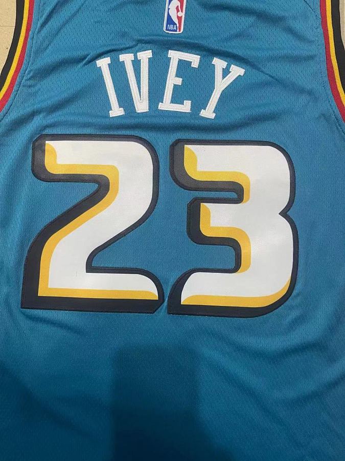 Pistons #23 Green Jersey