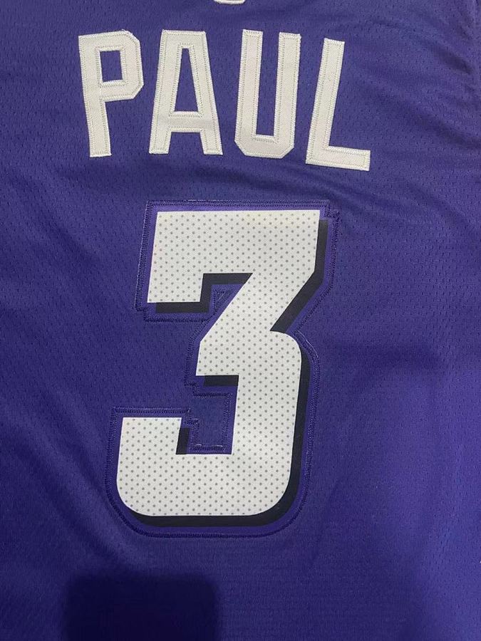 Suns #3 Purple Nike Jersey