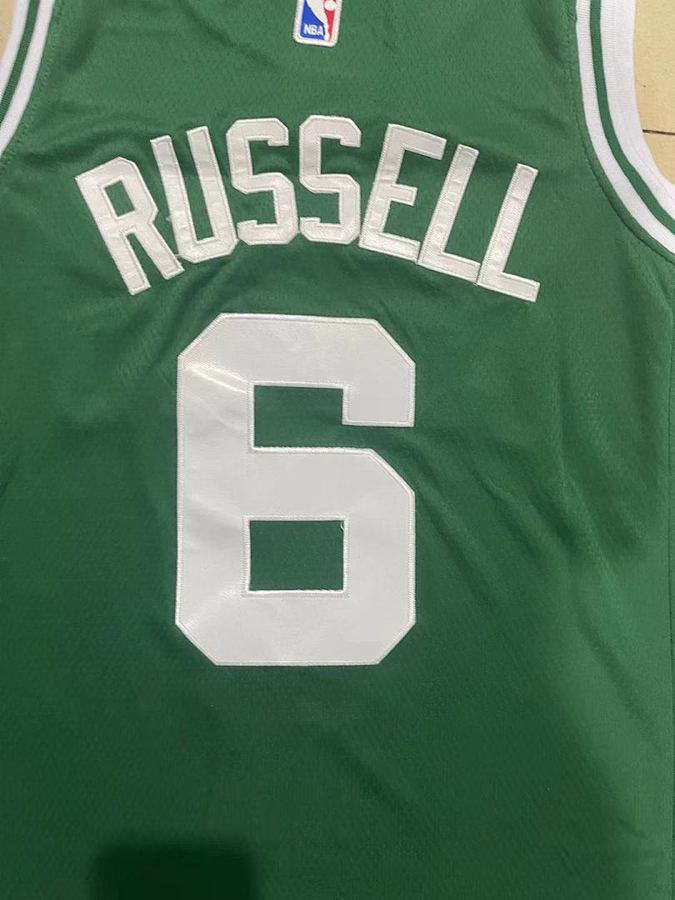 Celtics #6 Green Jersey