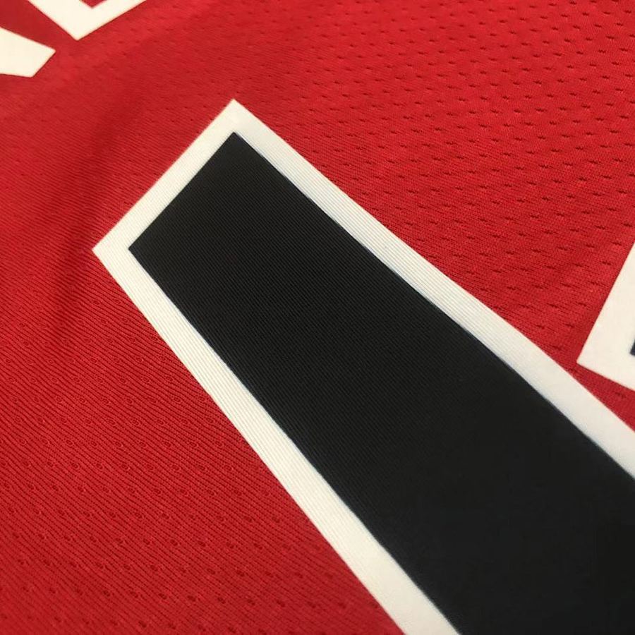 Raptors #4 Red Jersey