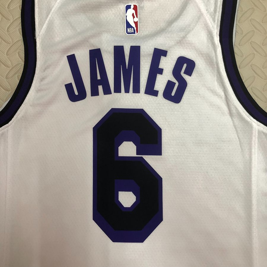 Lakers #6 LeBron James City Edition Jersey