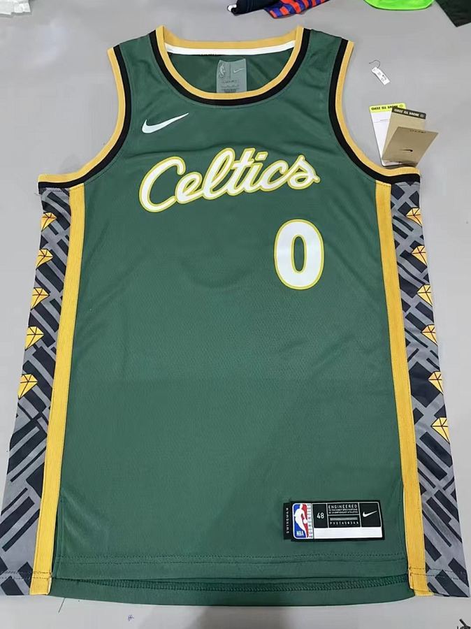 Celtics Heat Pressed Jersey
