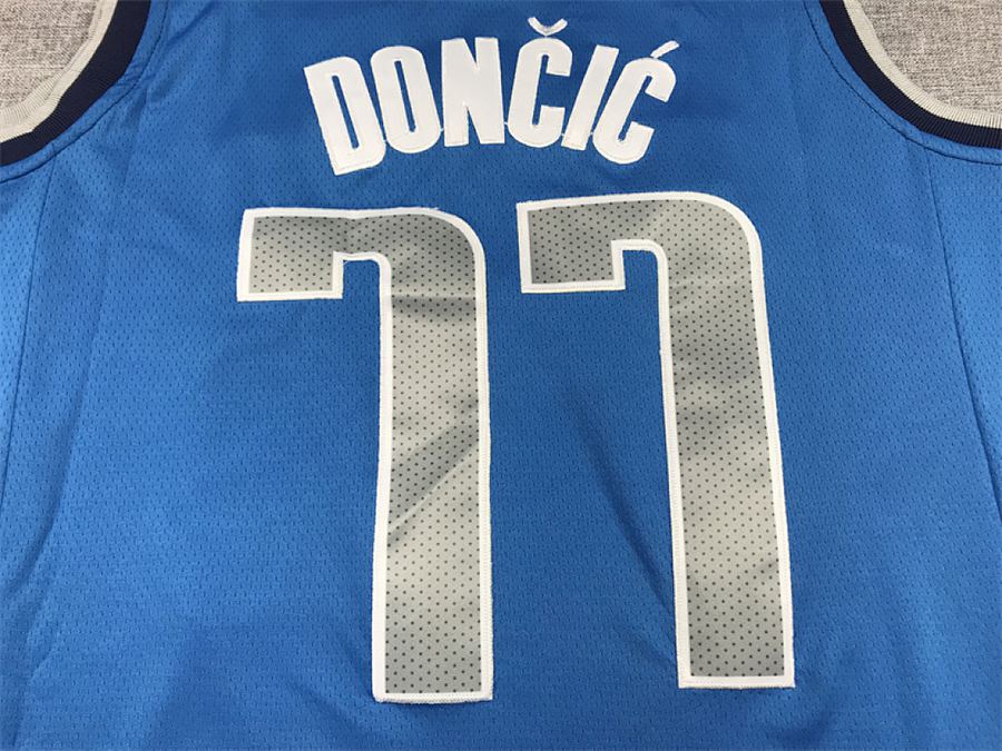 Mavericks #77 Blue Jersey