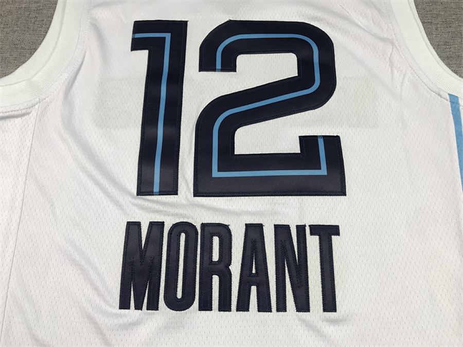 Grizzlies White Jersey