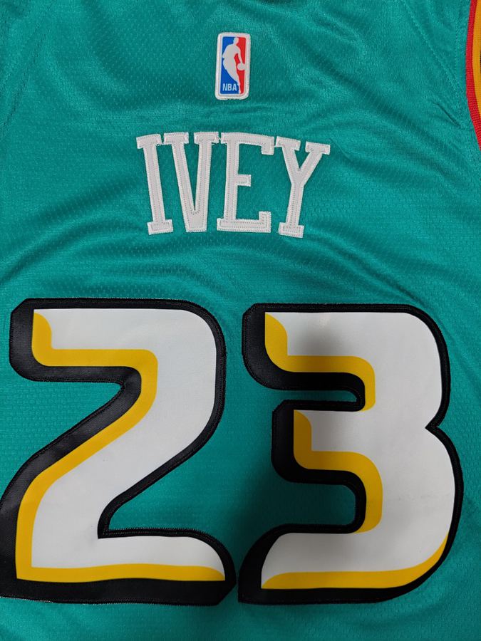 Pistons Green Jersey