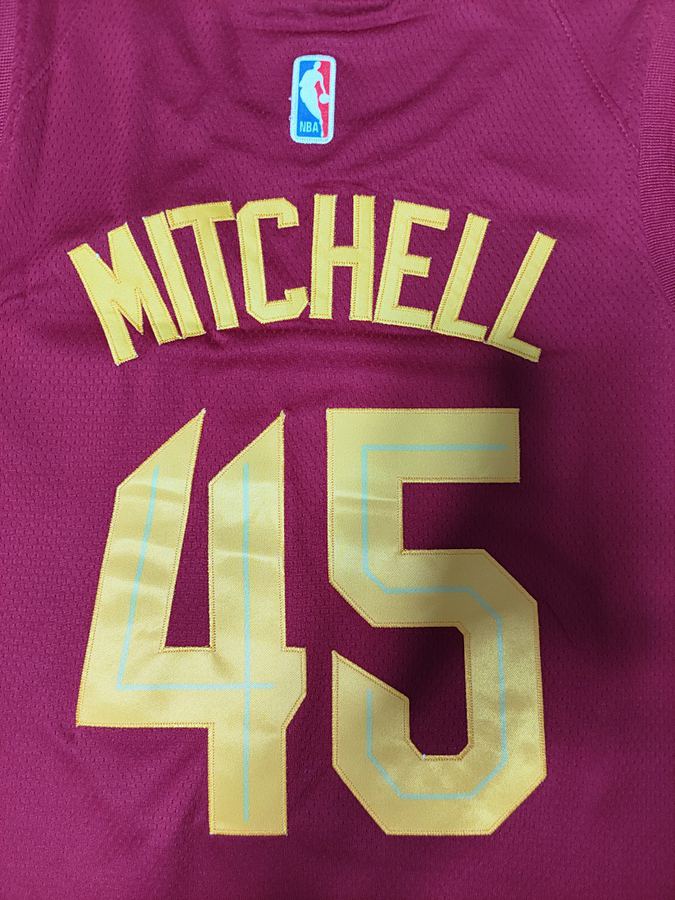 Cavaliers Donovan Mitchell Red Jersey