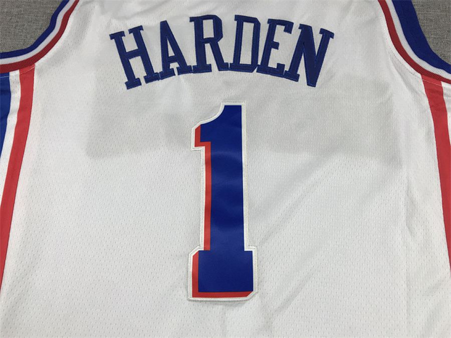 76ers #1 White Jersey