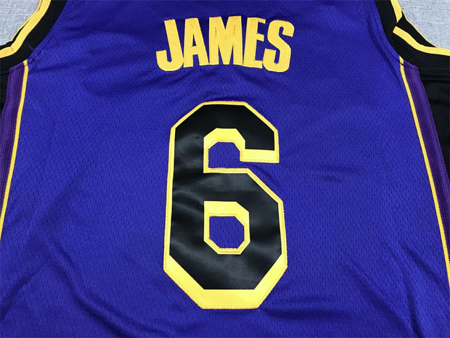 Lakers Purple Statement Jersey