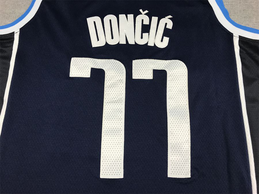 Mavericks Navy Blue Statement Jersey