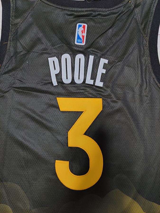 Warriors Michael Jordan Black Jersey