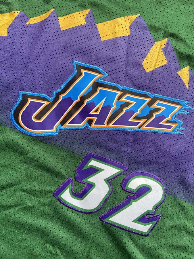 Jazz #32 Karl Malone Jersey