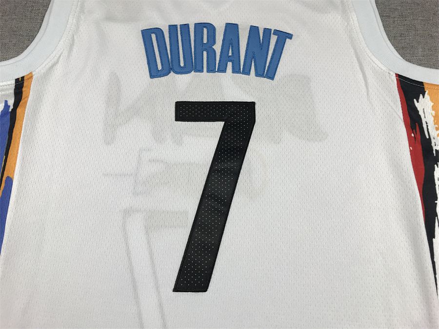 Nets #7 White City Edition Jersey