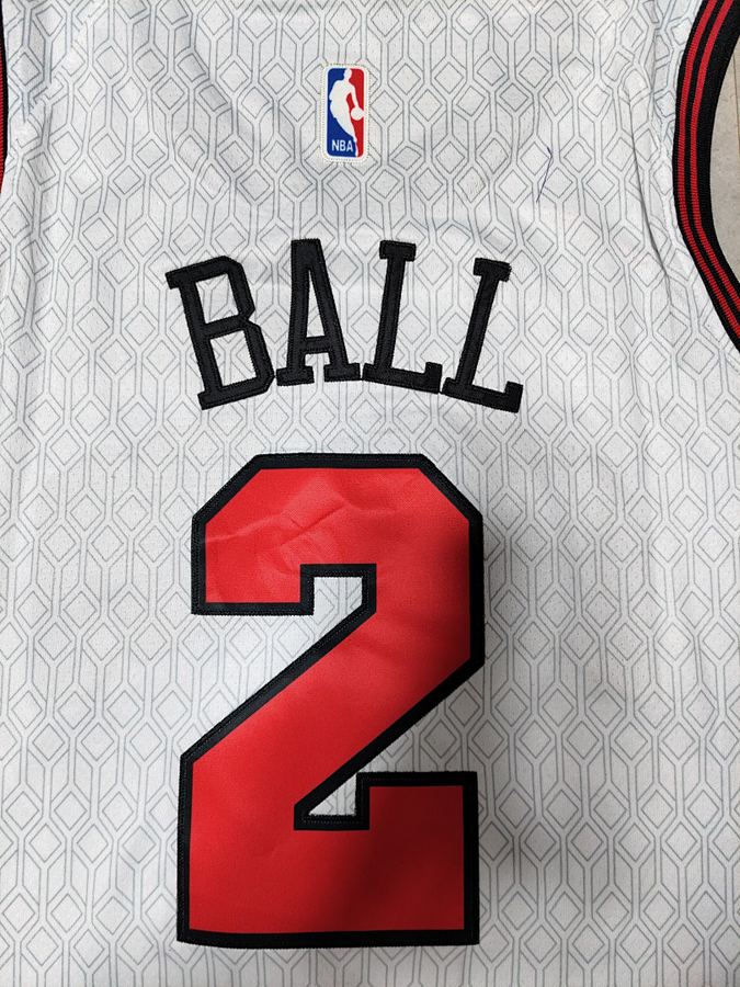 Bulls White Jersey