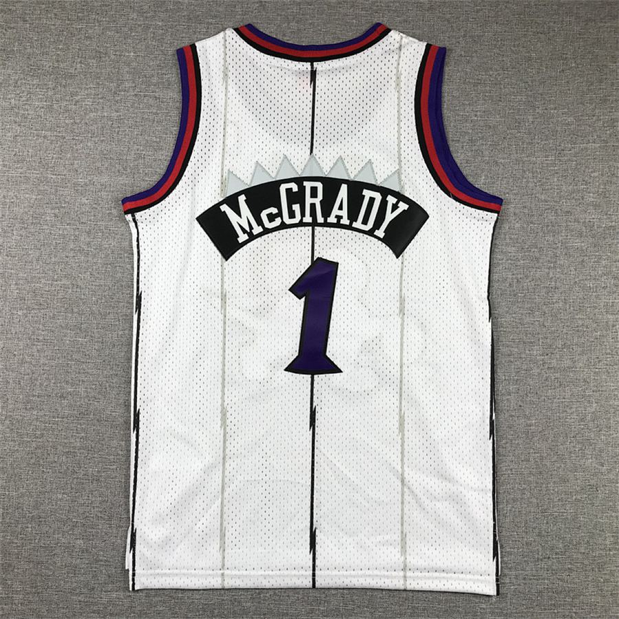 Raptors #1 White Kids Jersey