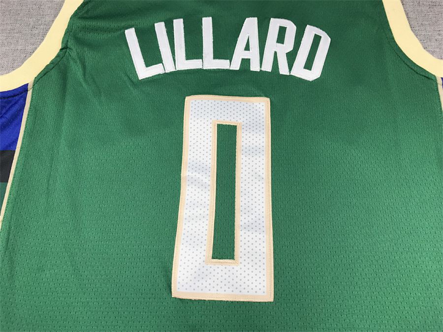 Bucks #0 Green Jersey