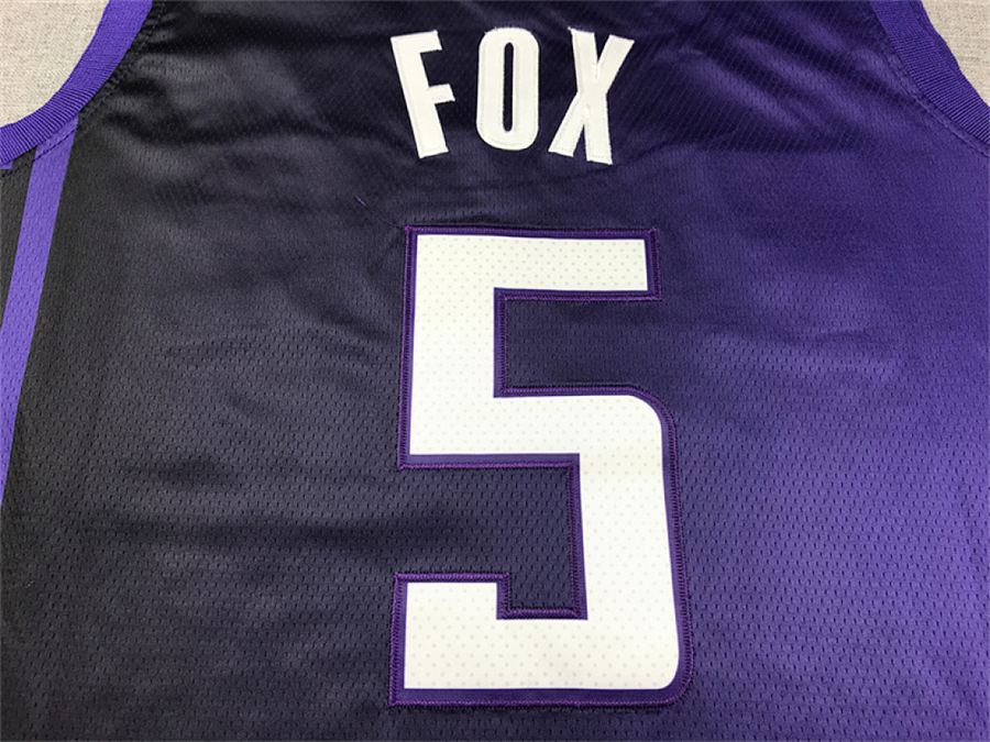 Kings #5 Black Statement Jersey
