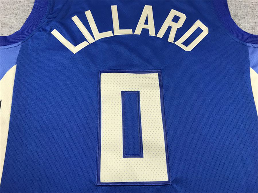 Bucks #0 Blue City Edition Jersey