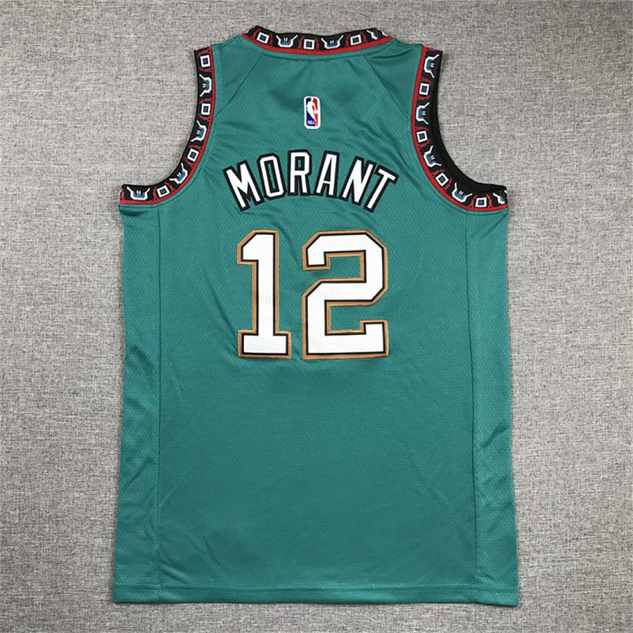 Grizzlies #12 Green Kids Jersey