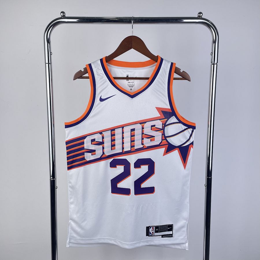 Suns #22 White Jersey