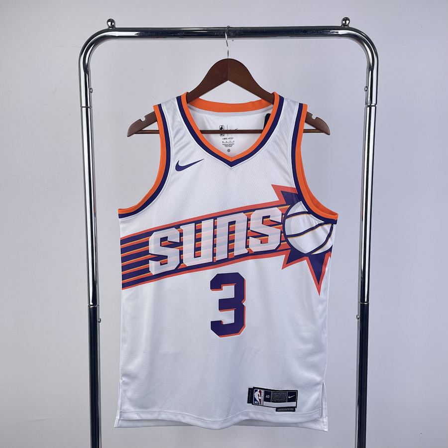 Suns #3 Bradley Beal White Jersey