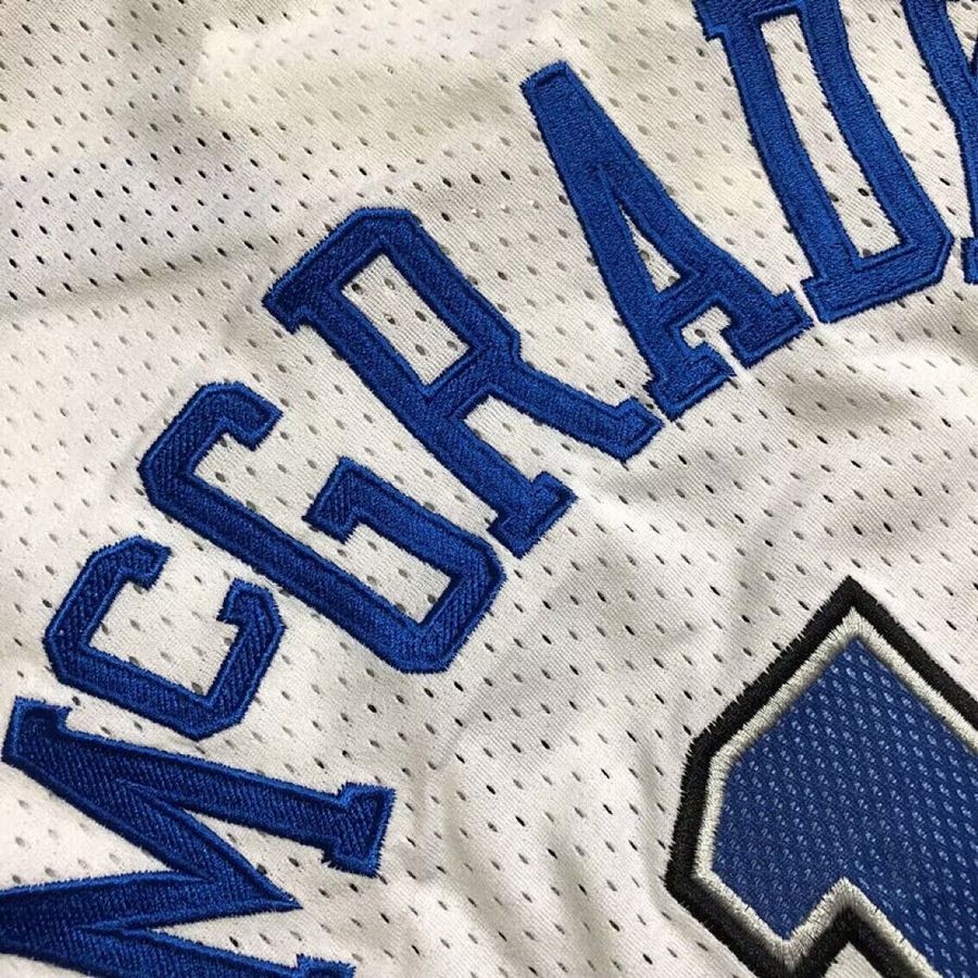 Magic #1 Tracy McGrady White Jersey XS-XXL