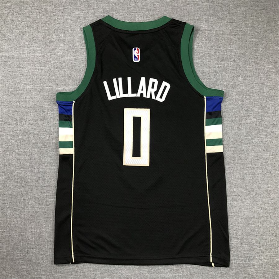 Bucks #0 Black Kids Jersey