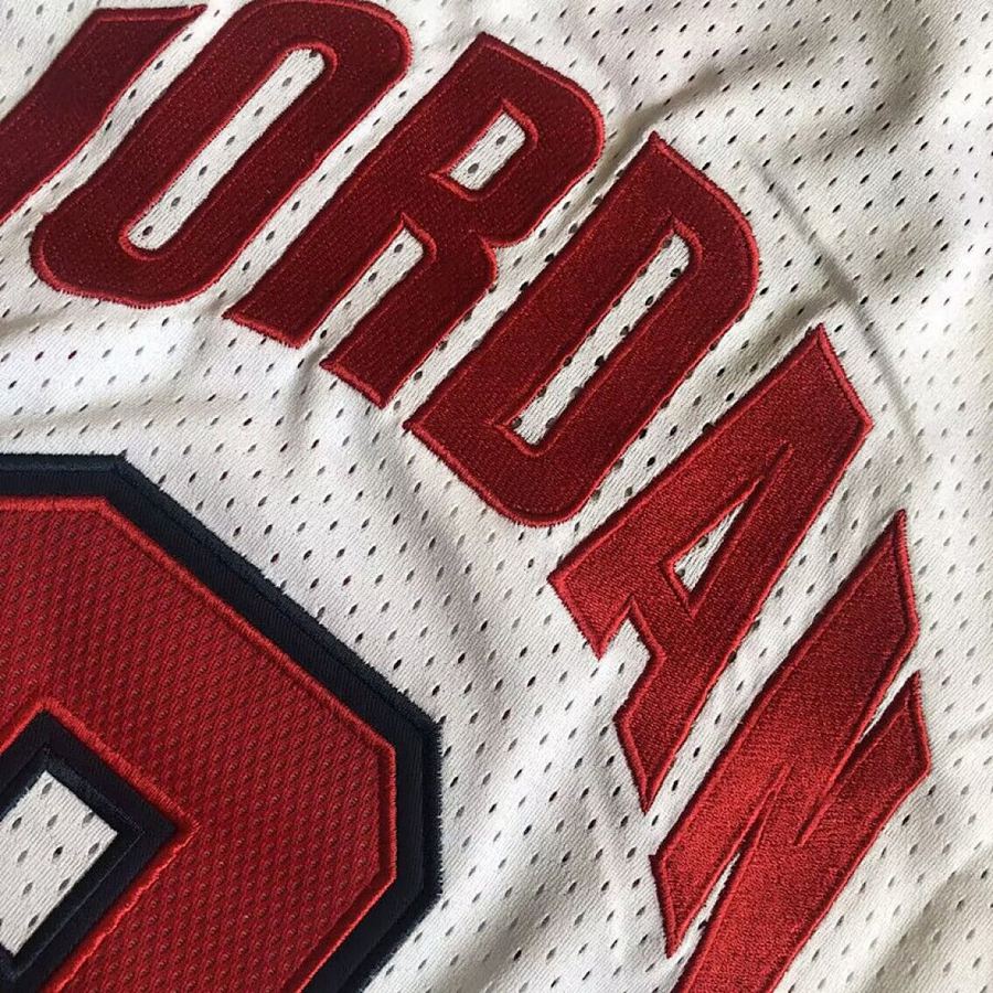 Michael Jordan White Jersey XS-XXL