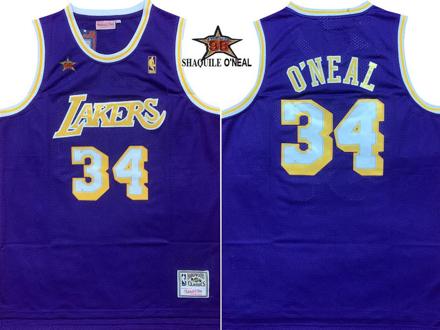 All-Star Shaquille O'Neal Purple Jersey