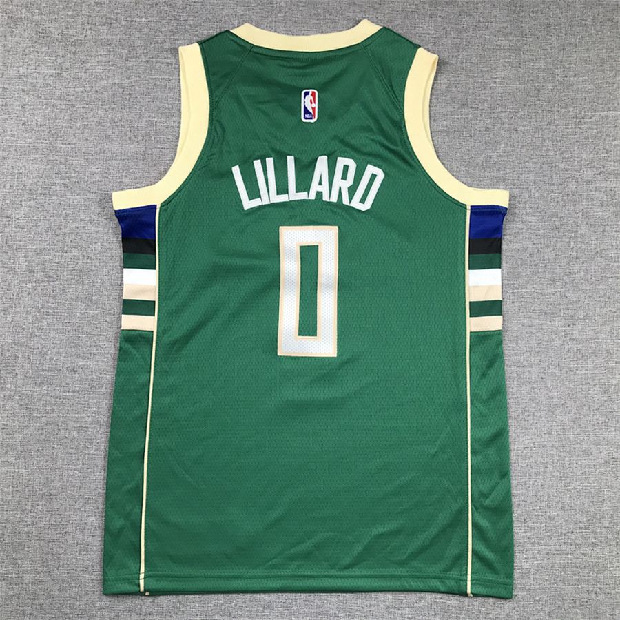 Bucks #0 Green Kids Jersey