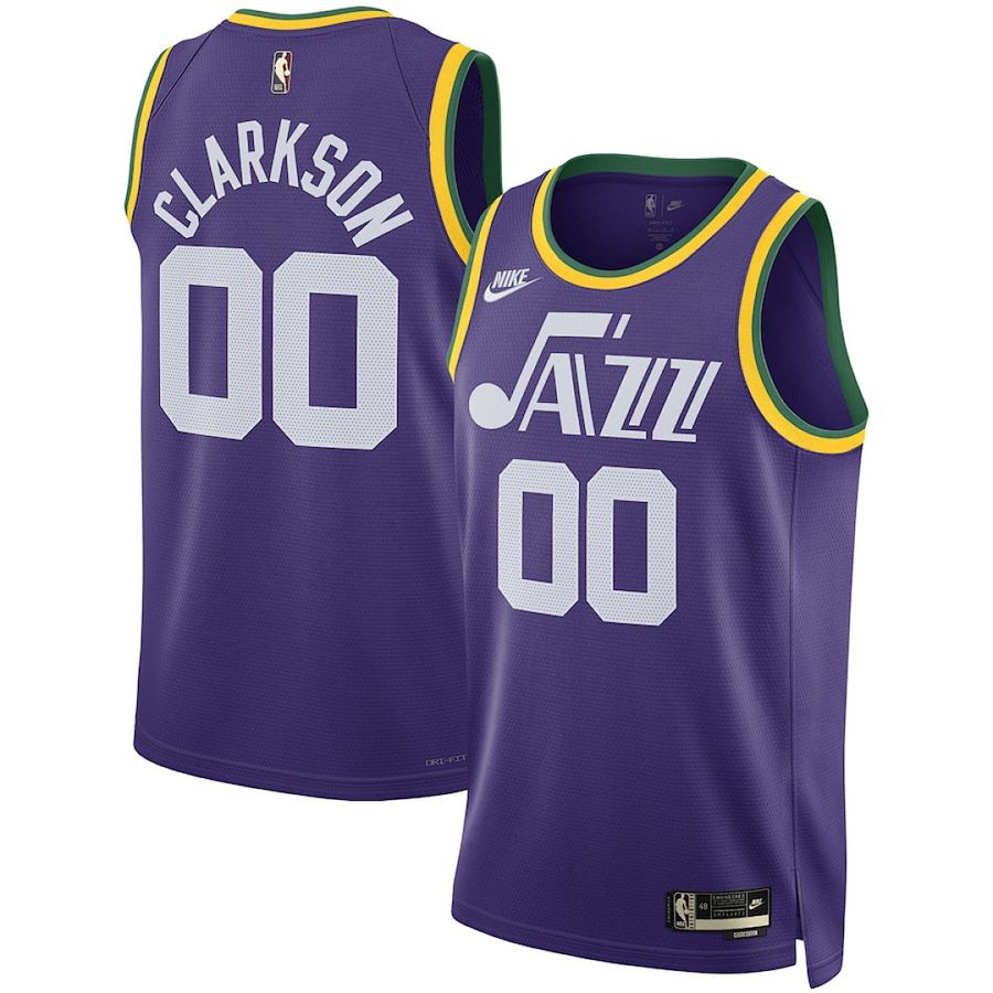 Jazz Purple Retro Heat Pressed Jersey