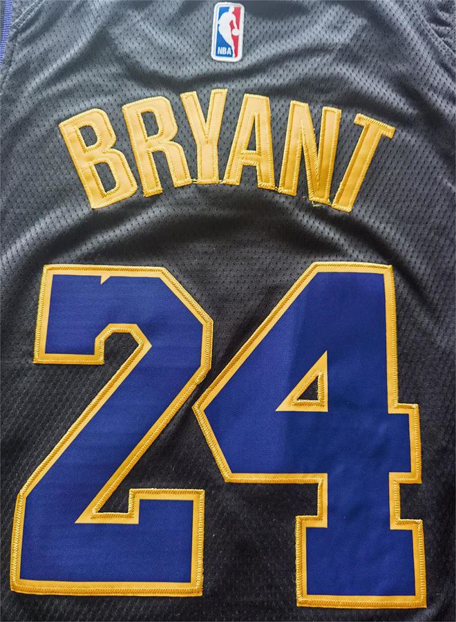 Lakers Kobe Bryant Black City Edition Jersey