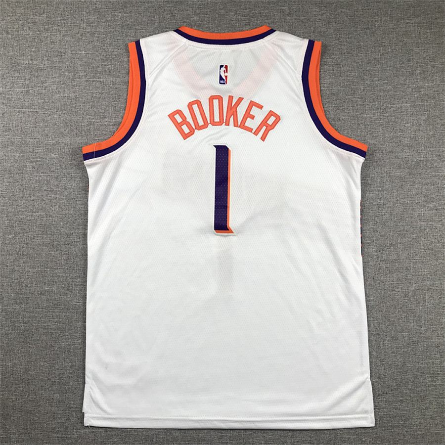 Suns #1 White Kids Jersey