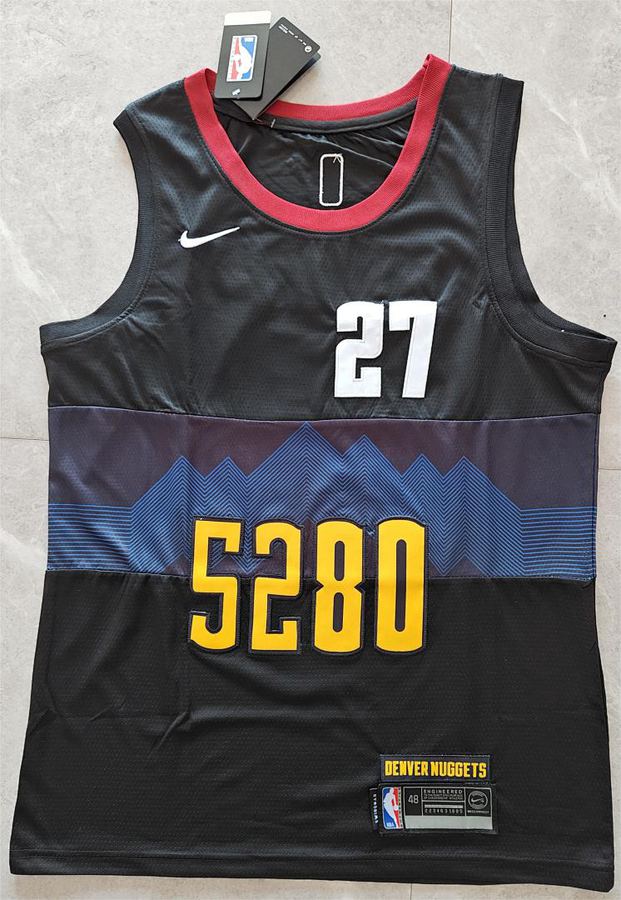 Nuggets Jamal Murray Black City Edition Jersey