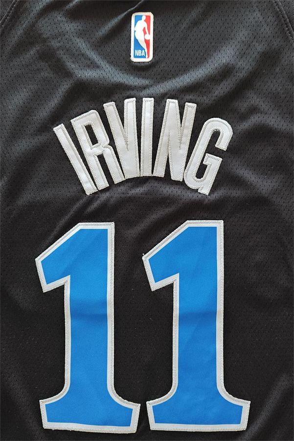 Mavericks Kyrie Irving Black City Edition Jersey