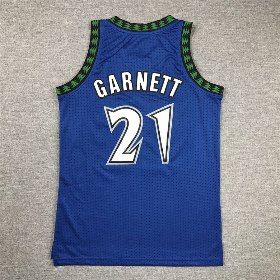 Timberwolves Blue Retro Kids Jersey