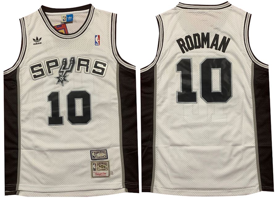 Spurs #10 White Jersey