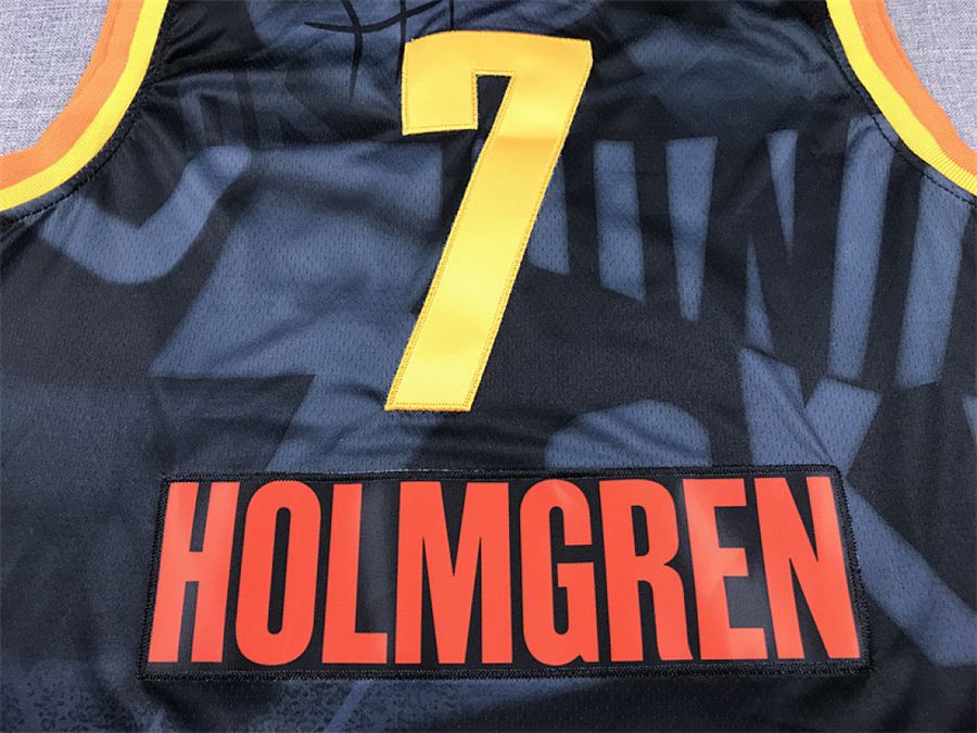 Thunder #7 Black City Edition Jersey