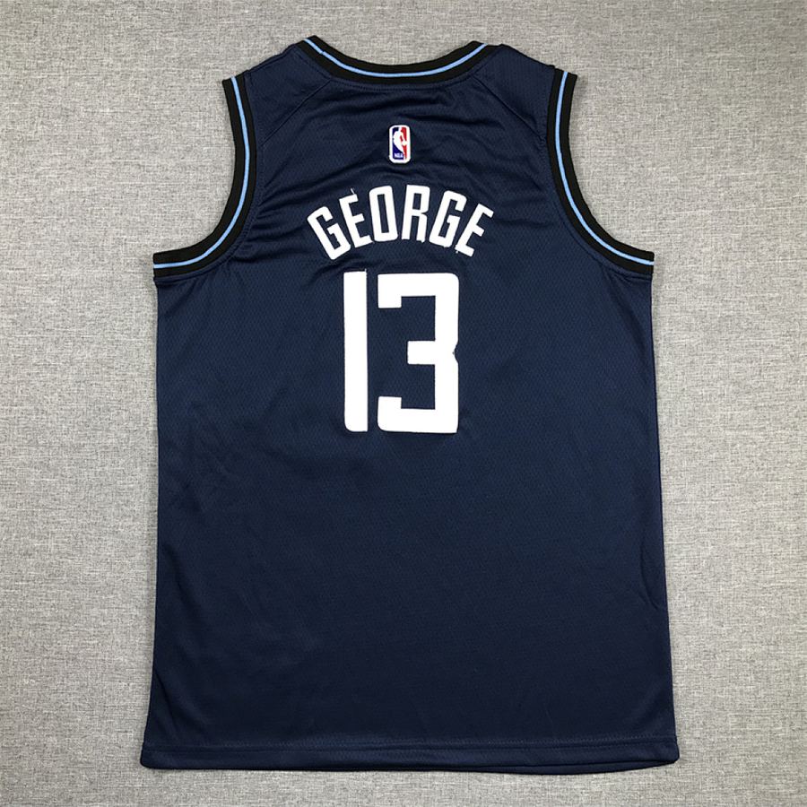 Clippers #13 Navy Blue City Edition Kids Jersey